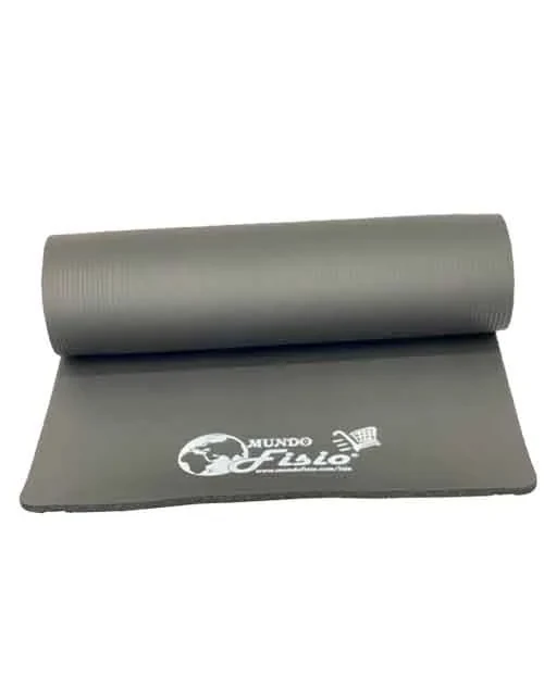 Tapete de Yoga Mat Confort preto - Mundo Fisio