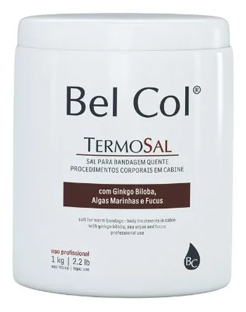 TermoSal - sal para bandagem quente - 1 kg - Bel Col