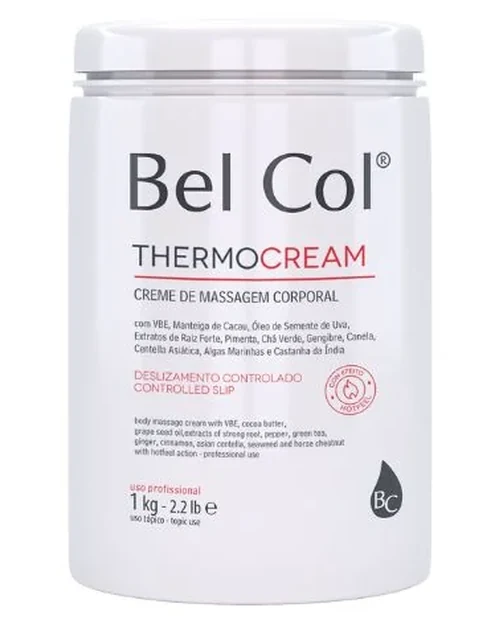ThermoCream - creme corporal para massagem - 1 kg - Bel Col