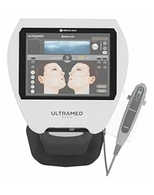 Ultramed HIFU H5 Medical San - Ultrassom Micro e Macrofocado - com 03 Cartuchos Faciais + 02 Corporais