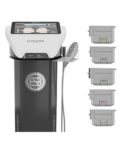 Ultramed HIFU H5 Medical San - Ultrassom Micro e Macrofocado - com 03 Cartuchos Faciais + 02 Corporais