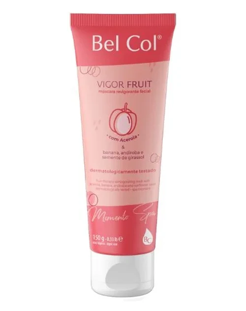 Vigor Fruit – Máscara Frutoterápica Revigorante – 150 g - Bel Col