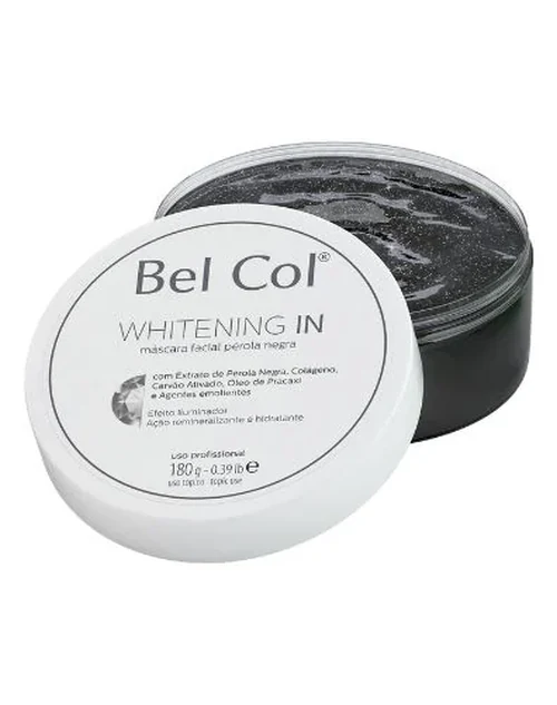 Whitening IN – Máscara de Pérola Negra – 180g - Bel Col