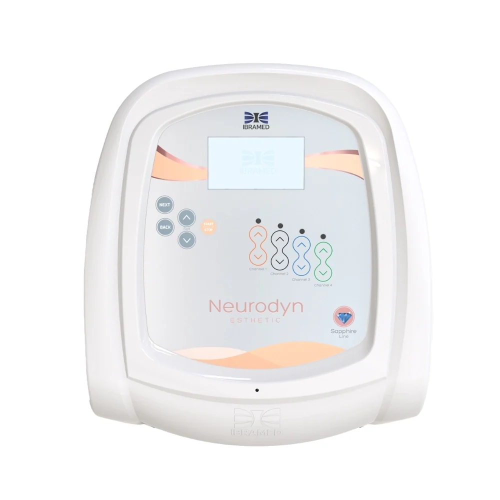 Neurodyn Esthetic Ibramed - Novo  modelo - Aparelho de Multicorrentes - 06 Canais