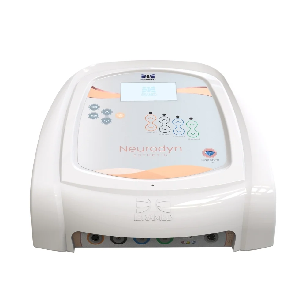 Neurodyn Esthetic Ibramed - Novo  modelo - Aparelho de Multicorrentes - 06 Canais