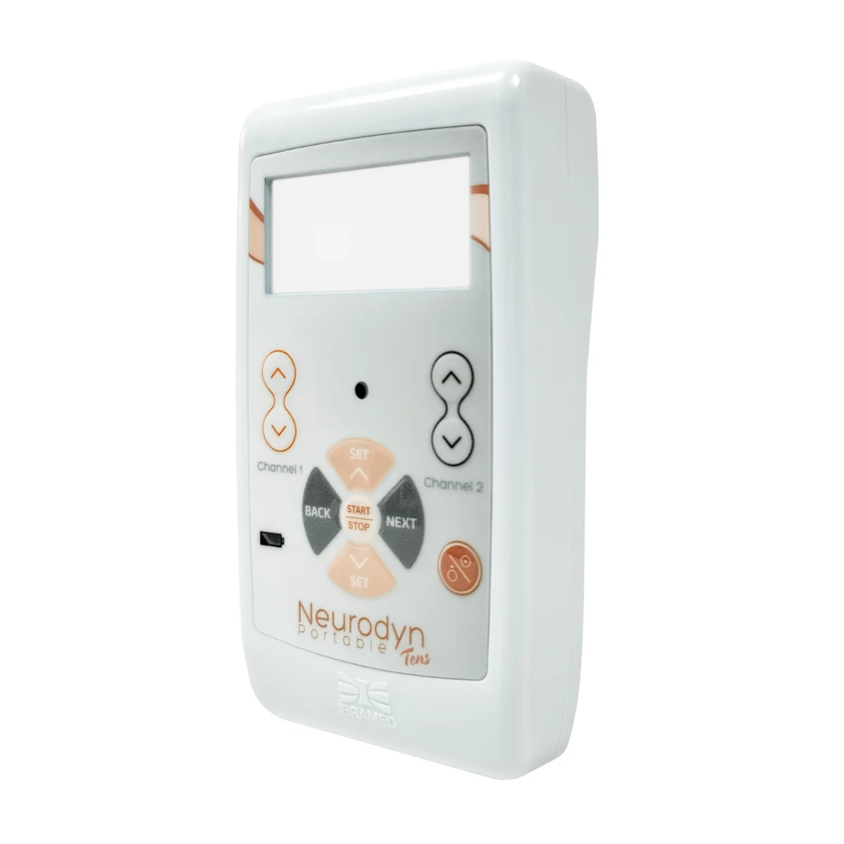 Neurodyn Portable TENS Ibramed - 02 Canais - Aparelho de Corrente TENS