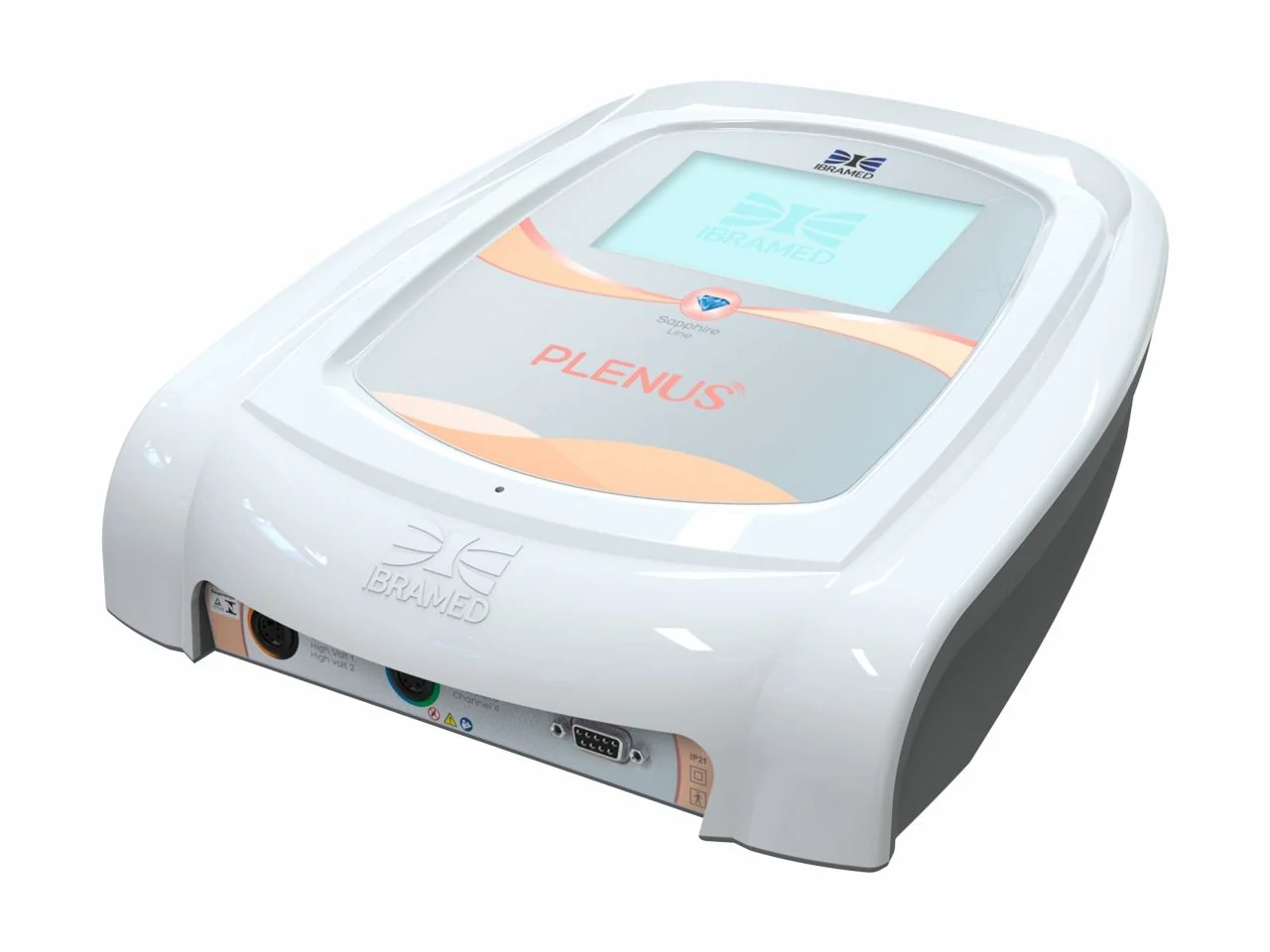 Plenus Ibramed — Ultrassom 1, 3 e 5 MHz + Eletroestimulação