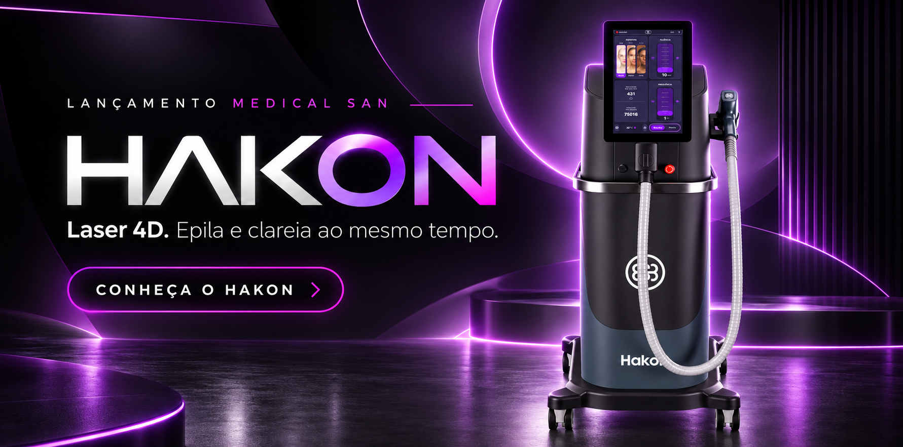 Lançamento Hakon Medical San
