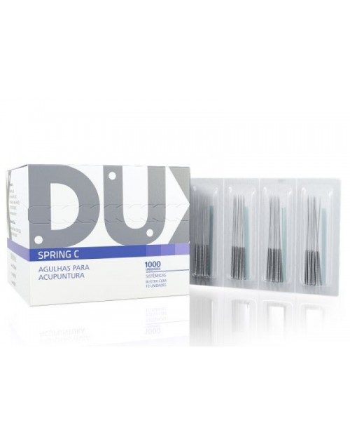 Agulha Sistêmica Spring C 0,25X40mm - Envelope com 10 Agulhas - Dux