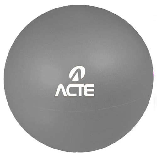Bola de Pilates Overball 25 cm cinza T72 - Acte