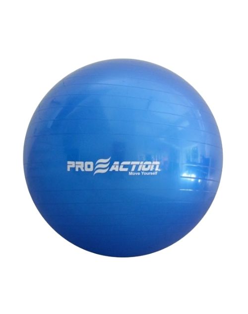 Bola Suíça de Ginástica e Pilates 85cm Azul - ProAction
