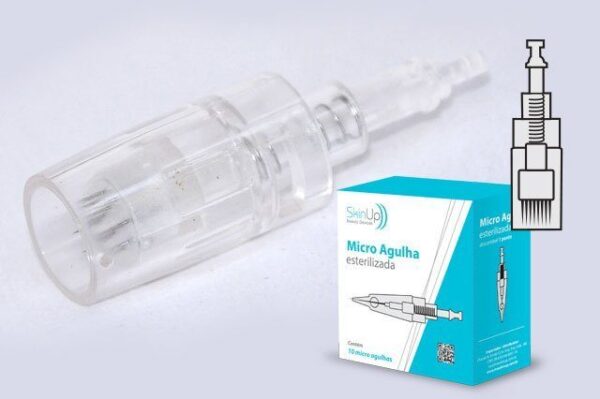 Agulhas em Aço Microagulhamento (12 Pontas)- Skinup