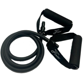 Elástico extensor de latex forte preto - Mundo Fisio