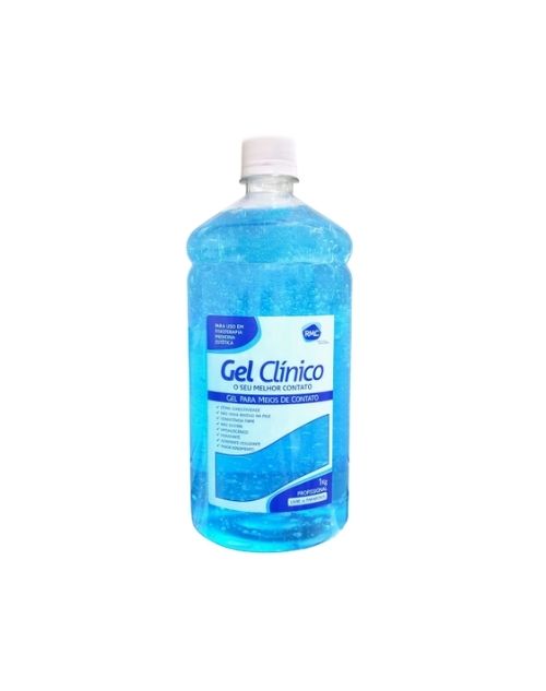 Gel Condutor Azul - Sem Álcool - Frasco de 1kg - RMC