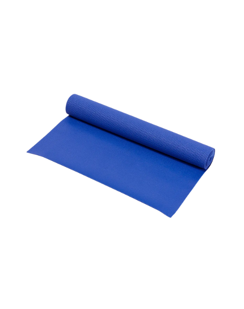 Tapete Yoga Mat, Com Alça de Transporte, Antiderrapante, Texturizado, Azul, T11 - Acte