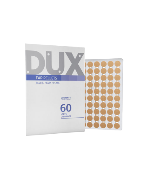 Ponto Prata para Auriculoterapia - Micropore Quadrado - 60un - DUX