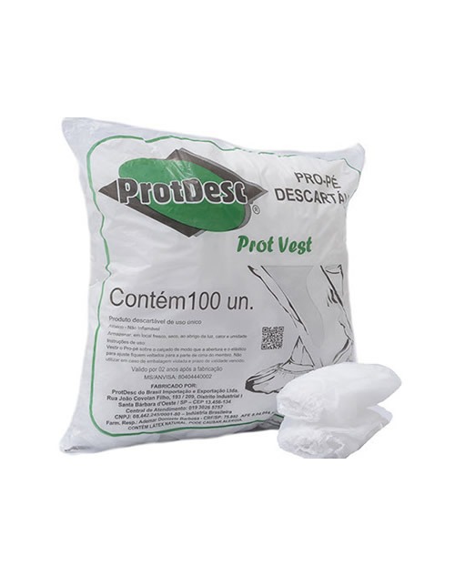 Pro Pe Sapatilha 20GM2 BCO PCT 10 Un FD/5 - Protdesc