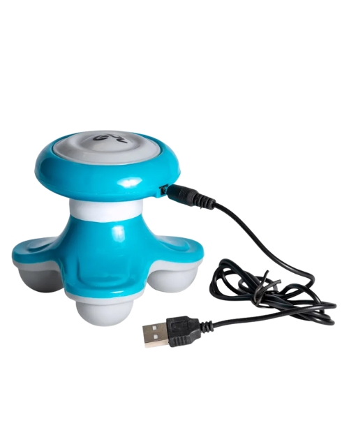 Mini Massageador Corporal A Pilha Azul T150 Acte Sports