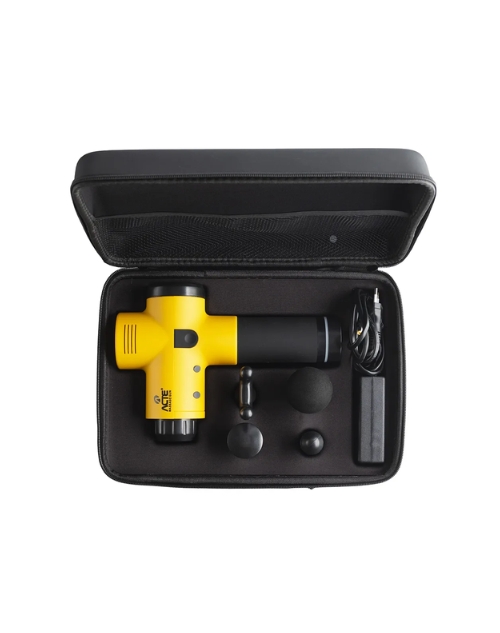 Pistola Massageador Profissional Massage Gun Amarelo R16-A - Acte