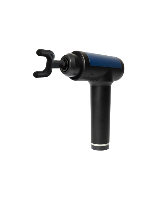 Pistola de massagem elétrica profissional 30 Velocidades Azul/Preto - Alux