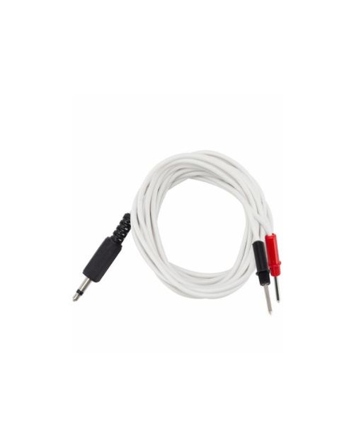 Cabo para Tens e Fes Portátil - Conector P2 - Cor Branca - HTM