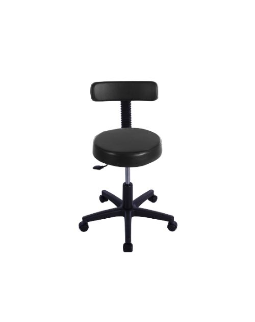 Mocho Slim Plus com Encosto - Preto - Salus