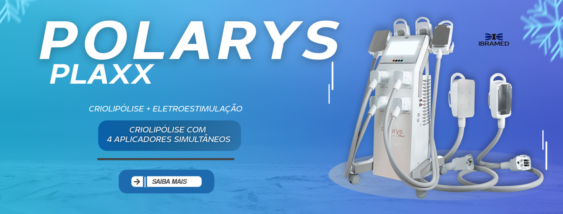 POLARYS PLAXX Criolipolise de placas