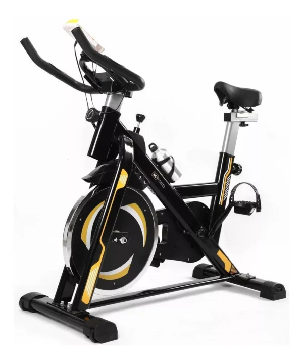 Bicicleta Spinning Com Roda De Inércia De 13kg Wct Fitness Cor Preto