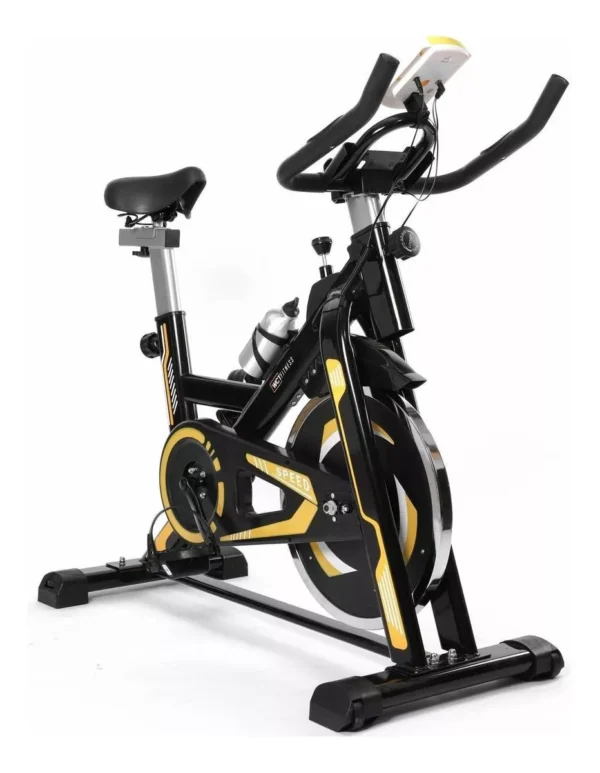 Bicicleta Spinning Com Roda De Inércia De 13kg Wct Fitness Cor Preto