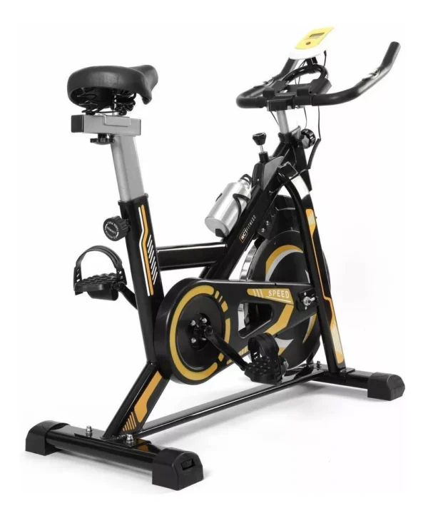 Bicicleta Spinning Com Roda De Inércia De 13kg Wct Fitness Cor Preto